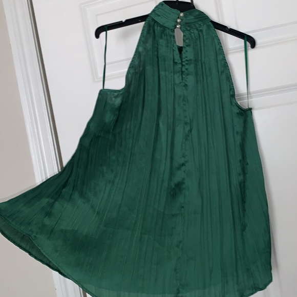 MANGO NWT Halter-neck pleated top - Picture 10 of 15